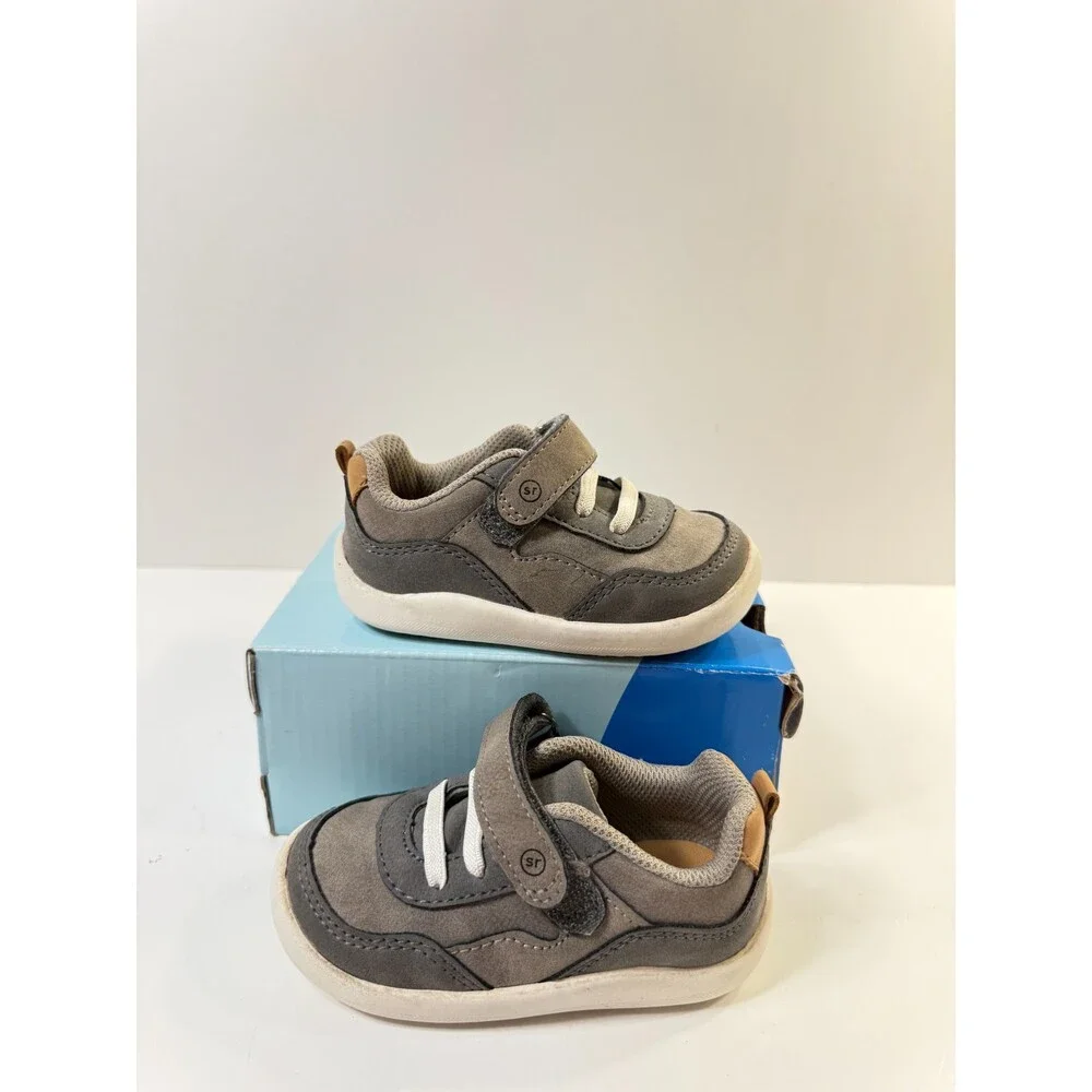 Stride Rite Baby Boy's Nick (Infant/Toddler) Grey 6 Toddler M